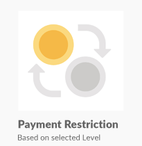 Payment Restriction